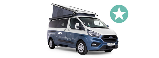 Ford Nugget Plus Camper Camper Cabin Deluxe - 1€ rental car oneway Graz